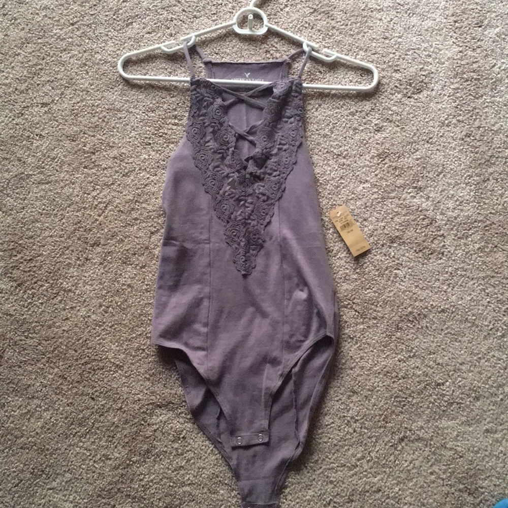Criss Cross Lace Bodysuit